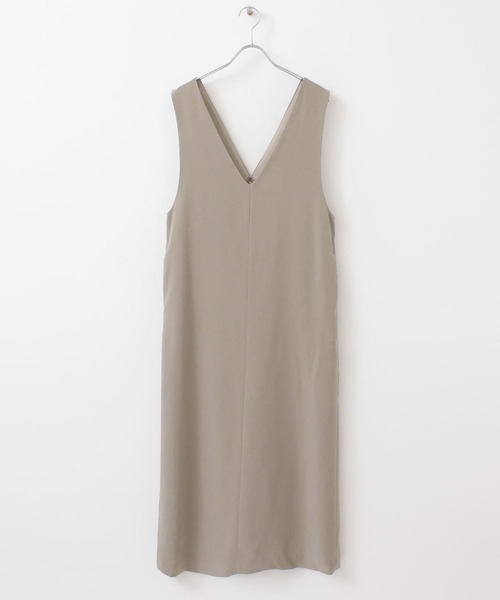 F by ROSSO（エフバイロッソ）の「F by ROSSO　ロングジャンパースカート（ジャンパースカート・レディース・ブラック/ベージュ・36/38）」の19枚目の写真