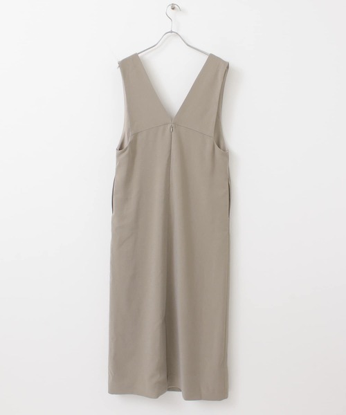 F by ROSSO（エフバイロッソ）の「F by ROSSO　ロングジャンパースカート（ジャンパースカート・レディース・ブラック/ベージュ・36/38）」の21枚目の写真