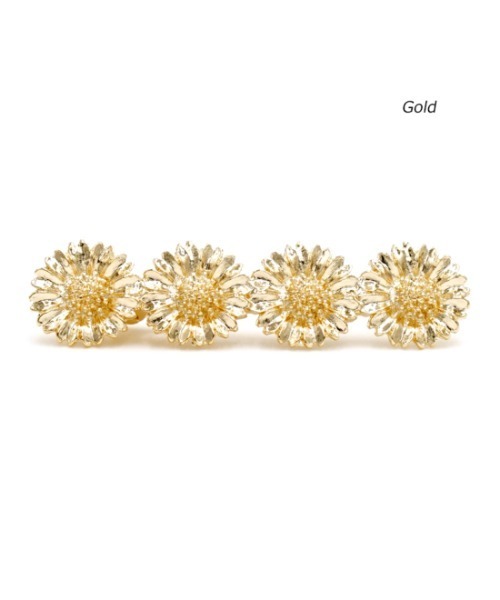 flower（フラワー）の「サニーマーガレットクリップ（ヘアピン・レディース・シルバー/ゴールド・FREE）」の7枚目の写真