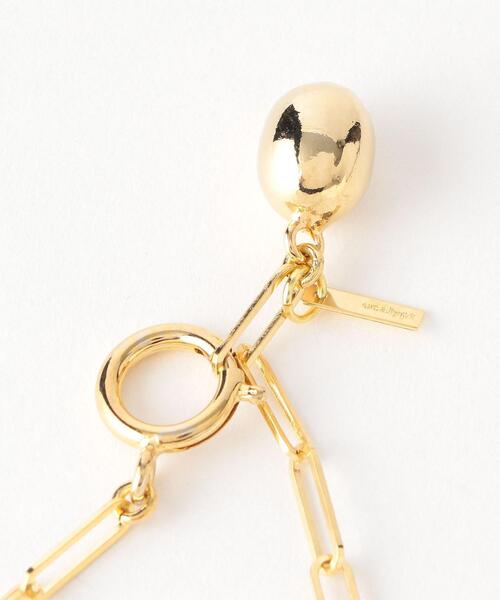 EMMEL REFINES（エメルリファインズ）の「＜ ucalypt（ユーカリプト） ＞ ucalypt sphere チェーンネックレス ＜ Select by EMMEL REFINE ＞（ネックレス・レディース・シルバー/ゴールド・FREE）」の4枚目の写真