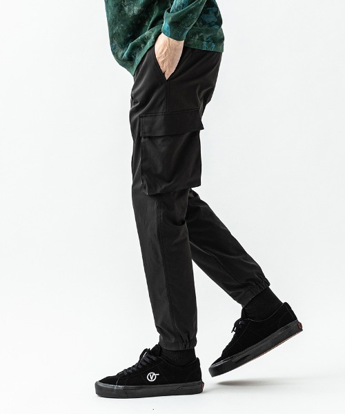ACANTHUS（アカンサス）の「mp9068-LIMONTA Cargo Pants カーゴパンツ（カーゴパンツ・メンズ・ブラック/カーキ・L/M/S/XL）」の4枚目の写真