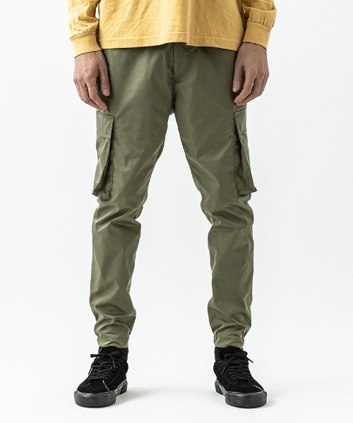 ACANTHUS（アカンサス）の「mp9068-LIMONTA Cargo Pants カーゴパンツ（カーゴパンツ・メンズ・ブラック/カーキ・L/M/S/XL）」の6枚目の写真