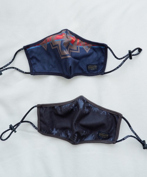 PENDLETON（ペンドルトン）の「MANASTASH×PENDLETON/マナスタッシュ×ペンドルトン　2P MASK(EX COLOR)　HOLDER & CASE　マスク（マスク・メンズ・ブラック・FREE）」の4枚目の写真