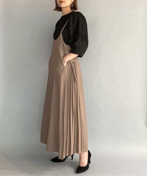 PICCIN（ピッチン）の「ボリュームスリーブブラウス（シャツ/ブラウス・レディース・ブラック/ベージュ/ピンク・M）」の15枚目の写真