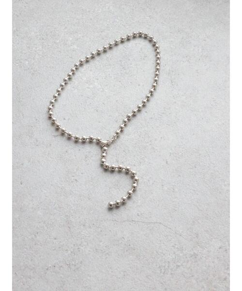 AMERICAN HOLIC（アメリカンホリック）の「フリーフックボールチェーンネックレス（ネックレス・レディース・ゴールド/シルバー・FREE）」の3枚目の写真