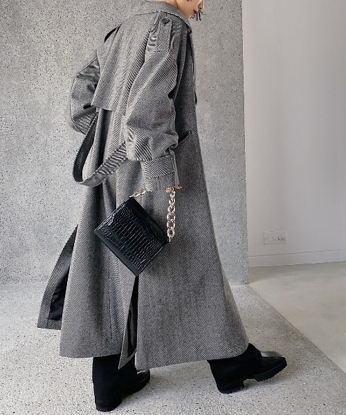 PAGEBOY(ページボーイ)の「ウィンタートレンチコート(その他アウター・レディース・ブラック/ブラック系その他/ブラウン系その他・SMALL/MEDIUM)」の8枚目の写真