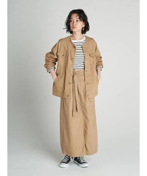 AMERICAN HOLIC(アメリカンホリック)の「2WAYハイウエストスカート(スカート・レディース・ベージュ/グレー・S/M/L)」の16枚目の写真