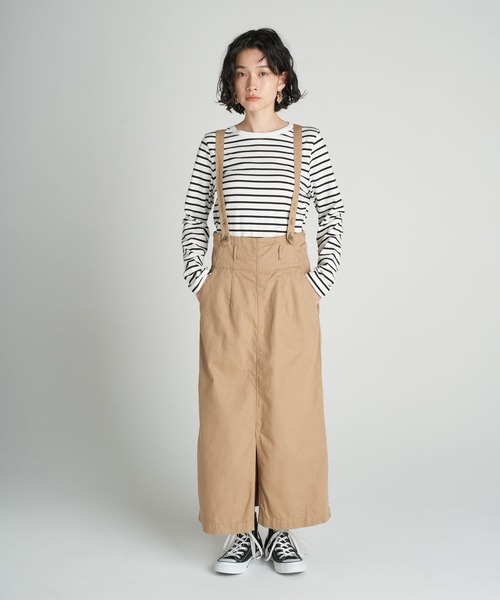 AMERICAN HOLIC(アメリカンホリック)の「2WAYハイウエストスカート(スカート・レディース・ベージュ/グレー・S/M/L)」の10枚目の写真