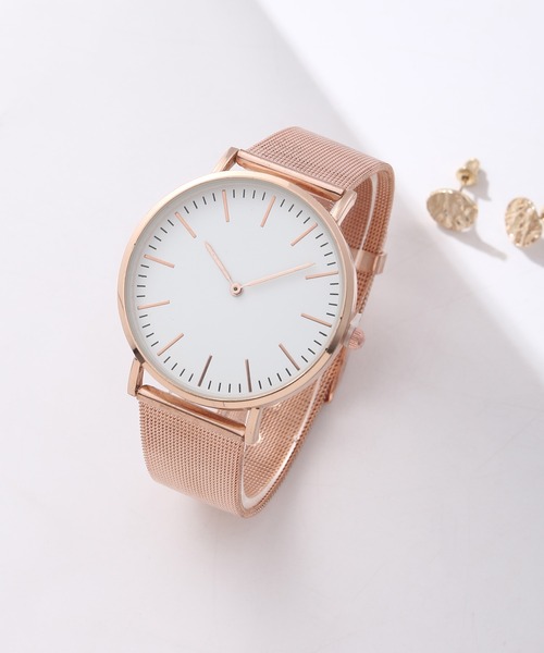 clarity blanc(クラリティーブラン)の「デザイン ウオッチ(アナログ腕時計・レディース・M/N/L/A/K/H/G/J/D/B/O/C/I/E/F/R/S/T/U/V/P/Q/W/X/Y・FREE)」の4枚目の写真