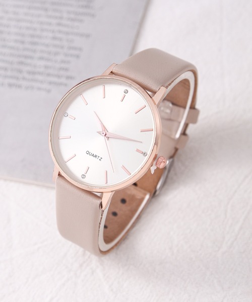 clarity blanc(クラリティーブラン)の「デザイン ウオッチ(アナログ腕時計・レディース・M/N/L/A/K/H/G/J/D/B/O/C/I/E/F/R/S/T/U/V/P/Q/W/X/Y・FREE)」の20枚目の写真