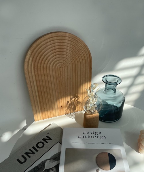 AS KNOW AS plus（アズノゥアズプラス）の「カフェっぽウッドトレイ【ZOZOTOWN限定アイテム】（インテリア雑貨・レディース・その他/その他1・FREE）」の4枚目の写真