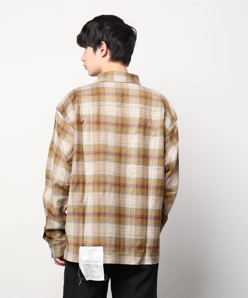 Black Weirdos(ブラックウィドウ)の「Black Weirdos Big Pocket Shirt (21AW-SH03)(シャツ/ブラウス・メンズ・チェック・MEDIUM/LARGE)」の3枚目の写真