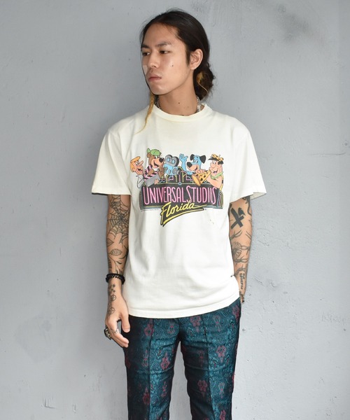 VINTAGE（ヴィンテージ）の「【ヴィンテージ古着】90's UNIVERSAL STUDIOS プリント Ｔシャツ（Tシャツ/カットソー・メンズ・ホワイト・MEDIUM）」の8枚目の写真