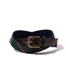 BEAMS PLUS / レザータブ リボンベルト