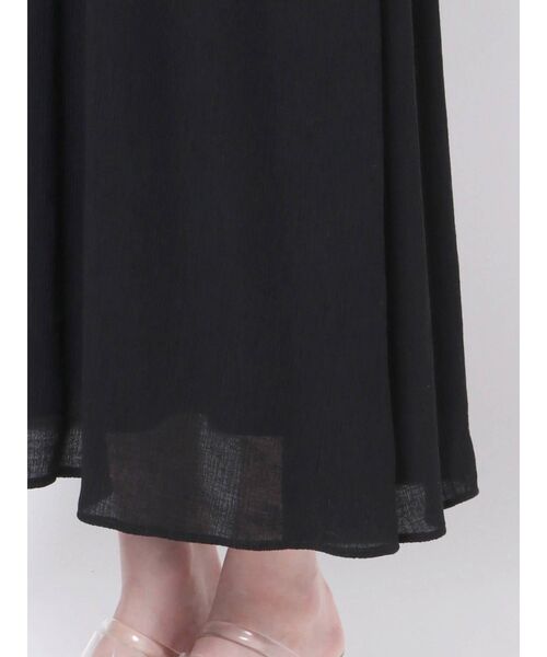 LAGUNAMOON（ラグナムーン）の「楊柳カシュクールワンピース（ワンピース・レディース・ブラック/ブルー/アイボリー・SMALL/MEDIUM）」の18枚目の写真