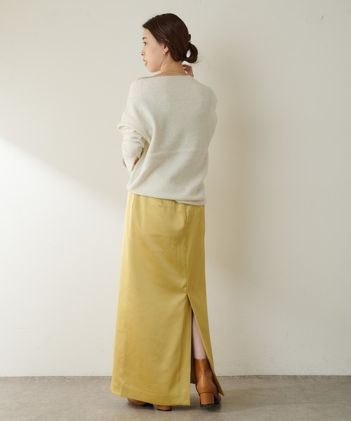 SHENERY（シーナリー）の「FOX in laundry オフタートルニット（ニット/セーター・レディース・オフホワイト/チャコールグレー/キャメル・FREE）」の6枚目の写真