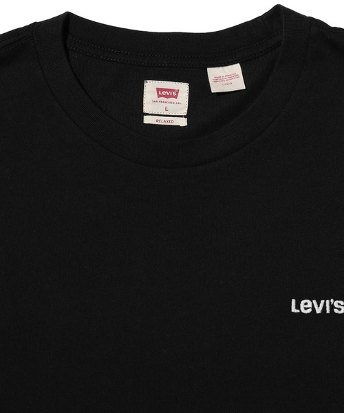 Levi's(リーバイス)の「Levi's/リーバイス LS RED TAB Tシャツ MINERAL BLACK(Tシャツ/カットソー・メンズ・ブラック・S/M/L/XL)」の9枚目の写真