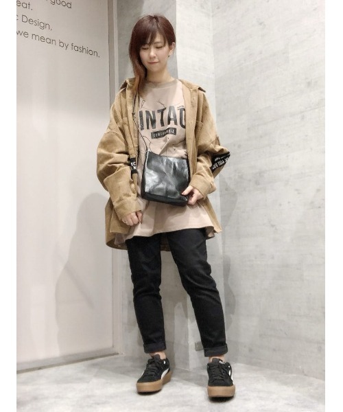 semantic design（セマンティックデザイン）の「セマンティックデザイン/semantic design スプラッシュロゴ クルーネック5分袖ビッグTシャツ（Tシャツ/カットソー・メンズ・グレー系その他2/ベージュ・LARGE/MEDIUM）」の5枚目の写真