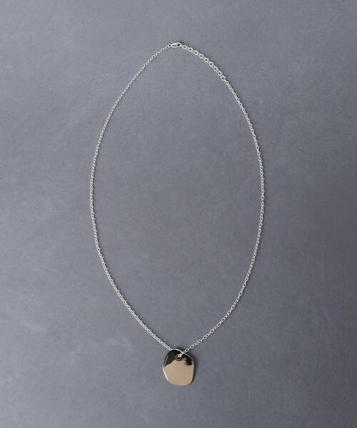 AFTER SHAVE CLUB（アフターシェイヴクラブ）の「＜AFTER SHAVE CLUB（アフターシェイブクラブ）＞PLATE ネックレス（ネックレス・レディース・その他1・FREE）」の2枚目の写真