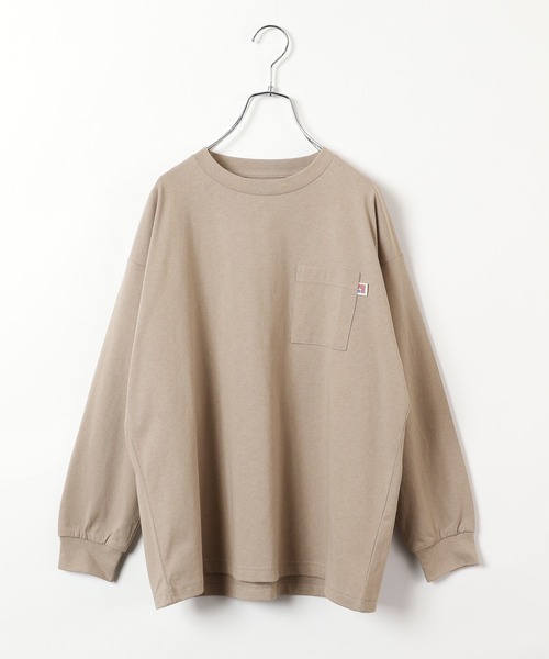 GLOBAL WORK（グローバルワーク）の「【AND YUA ANY】ラッキーカラーTEE長袖/957604（Tシャツ/カットソー・キッズ・ダークブラウン/ブラック/ベージュ/ライトグリーン/ネイビー/ライトブルー・150cm/160cm）」の4枚目の写真