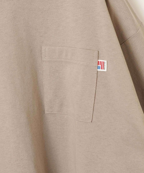 GLOBAL WORK（グローバルワーク）の「【AND YUA ANY】ラッキーカラーTEE長袖/957604（Tシャツ/カットソー・キッズ・ダークブラウン/ブラック/ベージュ/ライトグリーン/ネイビー/ライトブルー・150cm/160cm）」の14枚目の写真