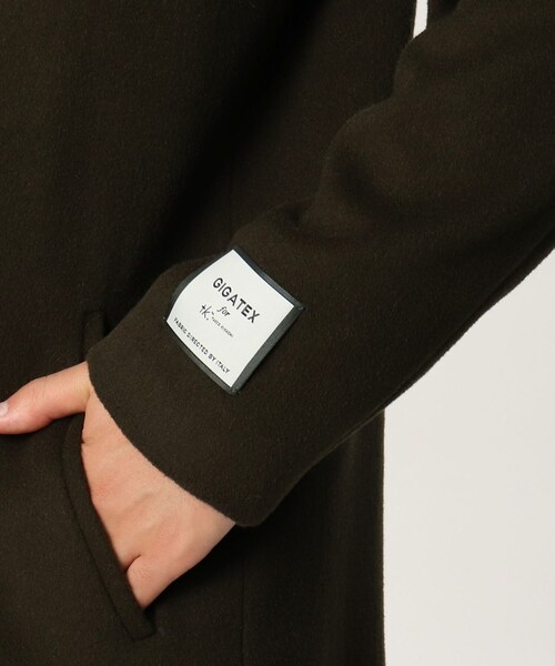 tk.TAKEO KIKUCHI（ティーケータケオキクチ）の「◆GiGaTexノーカラーコート（ノーカラーコート・メンズ・ライトパープル/チャコール/ベージュ系9/カーキ/ブラック・02/03/01）」の19枚目の写真