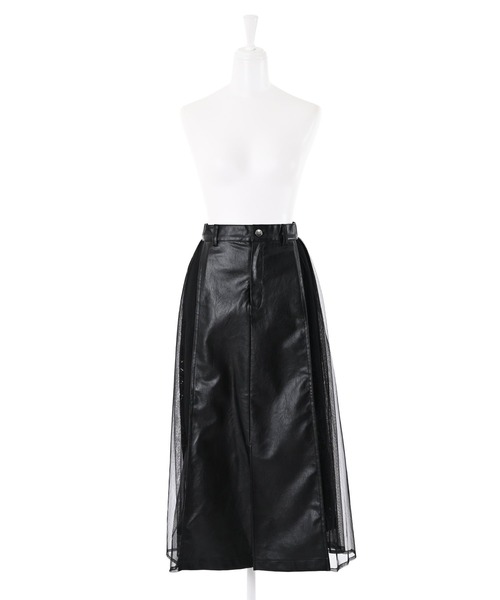 Narcissus（ナルシス）の「【Narcissus】レースレザースカート（スカート・レディース・ブラック/ブラウン・FREE）」の18枚目の写真