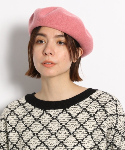 niko and（ニコアンド）の「オジルナルカラーベレー帽