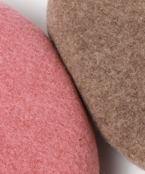 niko and...（ニコアンド）の「オジルナルカラーベレー帽（ハンチング/ベレー帽・レディース・ライトグレー/ブラック/ピンク/グリーン/モカ/ラベンダー・FREE）」の17枚目の写真