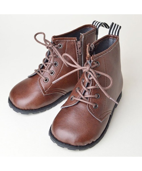 POMPKINS(ポプキンズ)の「【POMPKINS/ポプキンズ】ベビー編み上げブーツ(ブーツ・キッズ・キャメル/ブラック系その他/ブラウン系その他・14cm/15cm/13cm)」の13枚目の写真