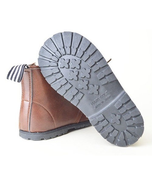 POMPKINS(ポプキンズ)の「【POMPKINS/ポプキンズ】ベビー編み上げブーツ(ブーツ・キッズ・キャメル/ブラック系その他/ブラウン系その他・14cm/15cm/13cm)」の9枚目の写真