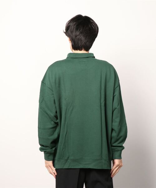 Levi's（リーバイス）の「FUNNEL NCK SWEATSHIRT PINENEEDLE（ニット/セーター・メンズ・グリーン・L/XL/S/M）」の3枚目の写真