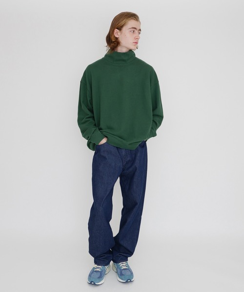 Levi's（リーバイス）の「FUNNEL NCK SWEATSHIRT PINENEEDLE（ニット/セーター・メンズ・グリーン・L/XL/S/M）」の14枚目の写真