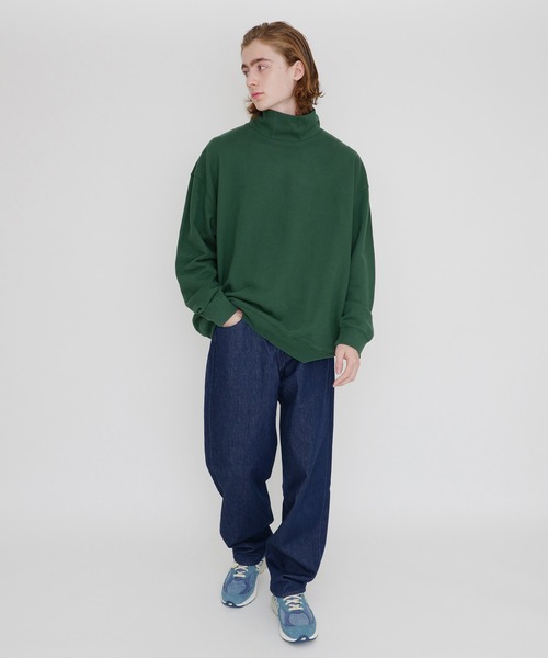 Levi's（リーバイス）の「FUNNEL NCK SWEATSHIRT PINENEEDLE（ニット/セーター・メンズ・グリーン・L/XL/S/M）」の13枚目の写真