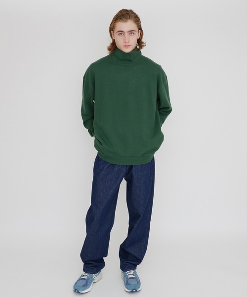 Levi's（リーバイス）の「FUNNEL NCK SWEATSHIRT PINENEEDLE（ニット/セーター・メンズ・グリーン・L/XL/S/M）」の12枚目の写真