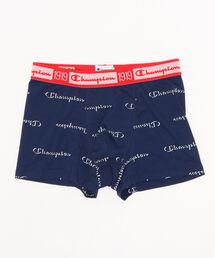 Champion（チャンピオン）の「【CHAMPION／チャンピオン】総柄スクリプトロゴボクサーブリーフ CM6-U204　吸汗速乾（ボクサーパンツ・メンズ）」