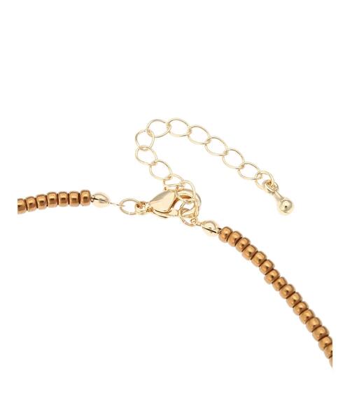 AMERICAN HOLIC（アメリカンホリック）の「ビーズネックレスB（ネックレス・レディース・ブラック/キャメル・FREE）」の8枚目の写真