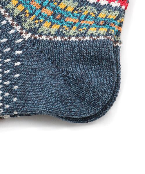 40ｃｔ＆525（フォーティーカラッツアンドゴーニーゴ）の「【CHUP】SULATA ソックス（ソックス/靴下・メンズ・ネイビー/カーキ/ライトベージュ・00）」の4枚目の写真