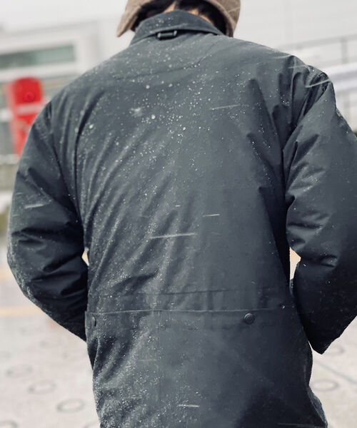 GLOSTER（グロスター）の「【GLOSTER/グロスター】《防風・撥水・透湿》ブリザテック コーチジャケット（ブルゾン・メンズ・チャコールグレー/ブラック/サックスブルー・MEDIUM/LARGE）」の21枚目の写真