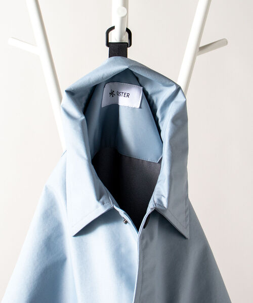 GLOSTER（グロスター）の「【GLOSTER/グロスター】《防風・撥水・透湿》ブリザテック コーチジャケット（ブルゾン・メンズ・チャコールグレー/ブラック/サックスブルー・MEDIUM/LARGE）」の14枚目の写真