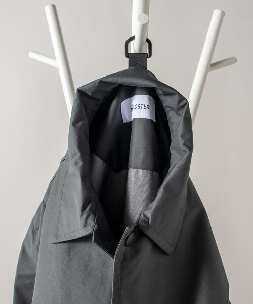 GLOSTER（グロスター）の「【GLOSTER/グロスター】《防風・撥水・透湿》ブリザテック コーチジャケット（ブルゾン・メンズ・チャコールグレー/ブラック/サックスブルー・MEDIUM/LARGE）」の15枚目の写真