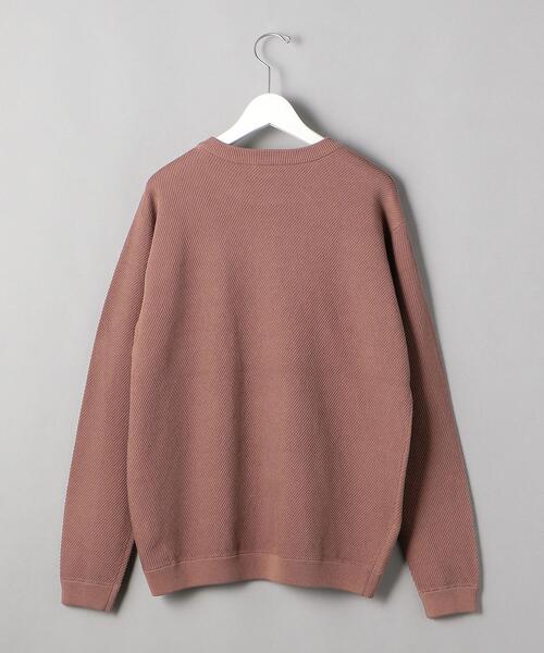 BEAUTY&YOUTH UNITED ARROWS(ビューティーアンドユースユナイテッドアローズ)の「BY ガスコットン ダイアゴナル ニット(ニット/セーター・メンズ・オレンジ系その他/ベージュ/ネイビー・L/XL/S/M)」の21枚目の写真