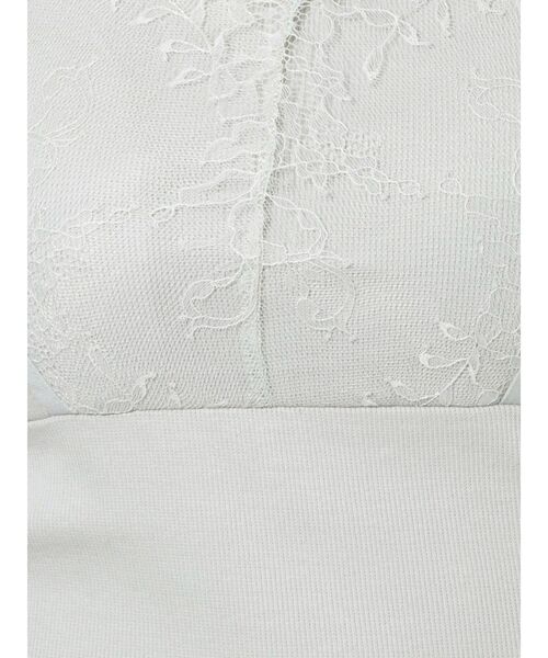 MERCURYDUO（マーキュリーデュオ）の「【GENTLE】カップ付オーバーレーステレコキャミ（キャミソール・レディース・ブラック/オフホワイト/ミント/ベビーピンク・FREE）」の14枚目の写真