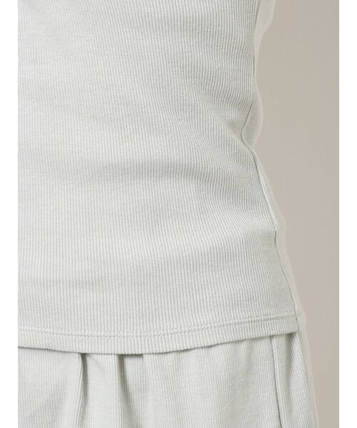 MERCURYDUO（マーキュリーデュオ）の「【GENTLE】カップ付オーバーレーステレコキャミ（キャミソール・レディース・ブラック/オフホワイト/ミント/ベビーピンク・FREE）」の20枚目の写真