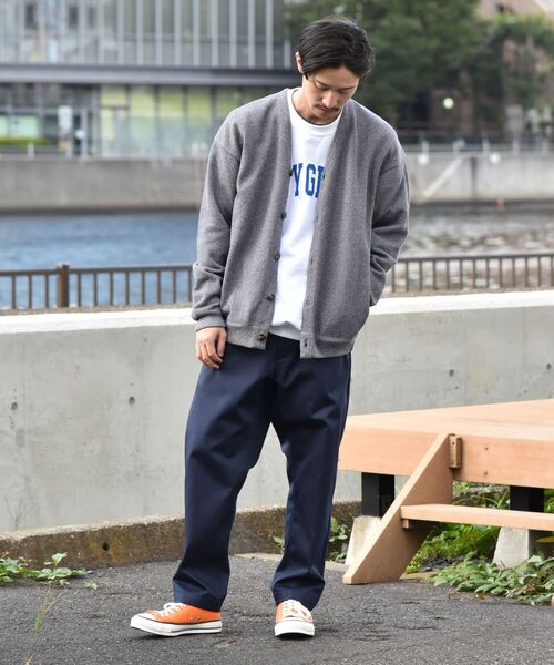 crepuscule(クレプスキュール)の「【SHIPS別注】crepuscule: LIGHT MOSS STITCH カーディガン(カーディガン/ボレロ・メンズ・グリーン/ライトブルー・1/2)」の15枚目の写真