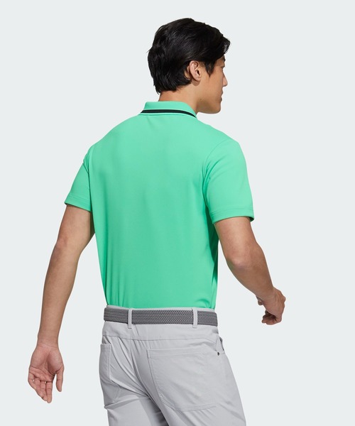 アイアンアディダスロゴ半袖ポロ【adidas Golf/アディダスゴルフ】