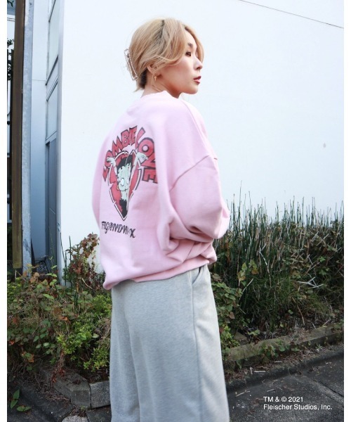 FIG&VIPER(フィグアンドバイパー)の「BETTYコラボハートZombiePO(Tシャツ/カットソー・レディース・ブラック/ホワイト/ピンク・FREE)」の21枚目の写真