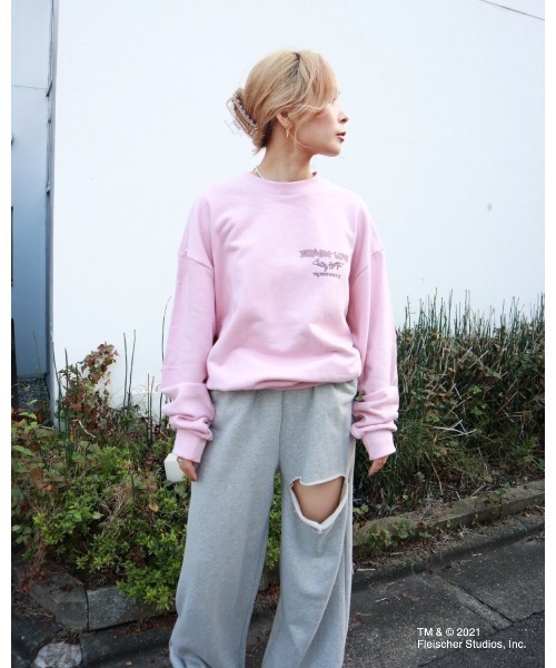 FIG&VIPER(フィグアンドバイパー)の「BETTYコラボハートZombiePO(Tシャツ/カットソー・レディース・ブラック/ホワイト/ピンク・FREE)」の22枚目の写真