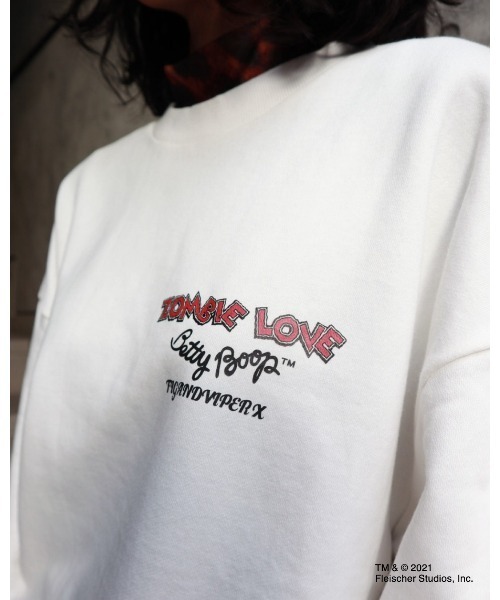 FIG&VIPER(フィグアンドバイパー)の「BETTYコラボハートZombiePO(Tシャツ/カットソー・レディース・ブラック/ホワイト/ピンク・FREE)」の14枚目の写真