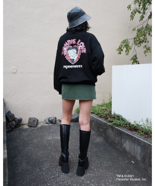 FIG&VIPER(フィグアンドバイパー)の「BETTYコラボハートZombiePO(Tシャツ/カットソー・レディース・ブラック/ホワイト/ピンク・FREE)」の19枚目の写真